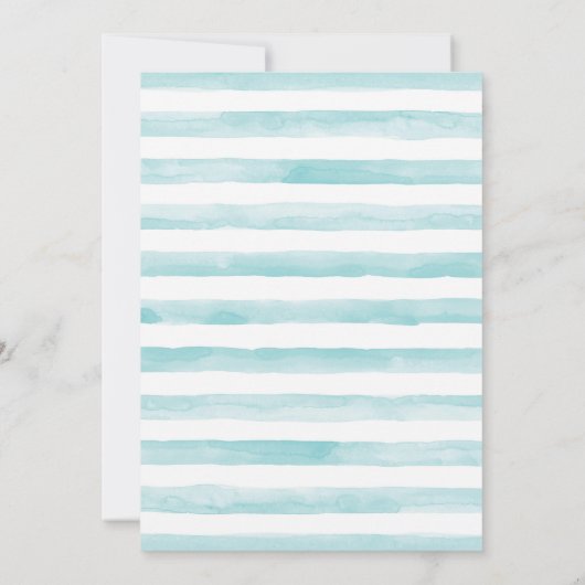 Boy Bunny Rabbit 1er Anniversaire Fête Invitation (Dos)