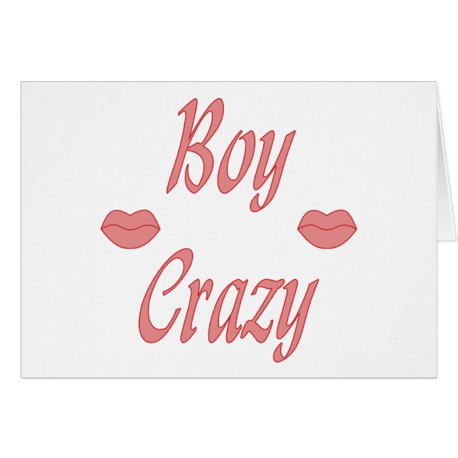 Boy Crazy Lips (Voorkant Horizontaal)