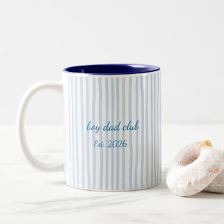 Boy Dad Club Mok Est 2026 – Op Maat Gemaakte Blauw