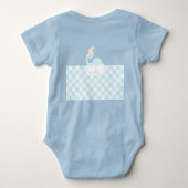 Boy Dinosaur Slapeping Romper (Achterkant)