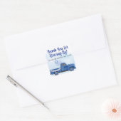 Boy Drive By Covid Baby shower Favoriser Stickers (Enveloppe)