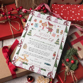 Boy Elf | Kinder Hallo Kaart kerst Elf