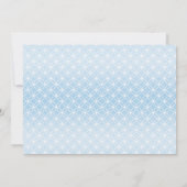 Boy Eternity Rings Croix Photo Baptême Merci (Dos)