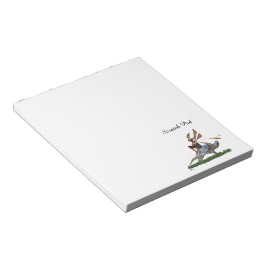 Boy Fairy Riding Sur Turtle Bloc-Notes (Incliné)