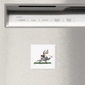 Boy Fairy Riding Sur Turtle Magnet (In Situ (Lave-vaisselle))