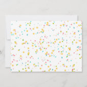 Boy First Fiesta verjaardagsfoto Afbeelding Kaart (Achterkant)