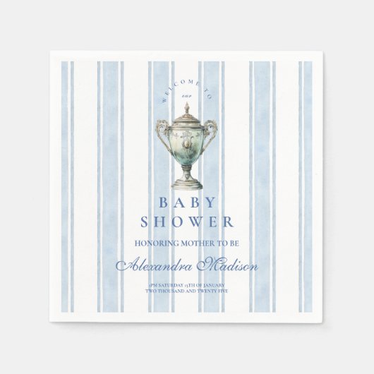 Boy Golf Baby shower Servet (Voorkant)