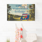 Boy Golf Thème 3ème anniversaire bannière de fête (En situation)