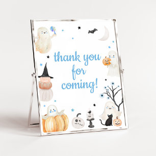 Boy Halloween Little Book Bedankt voor je komst Poster