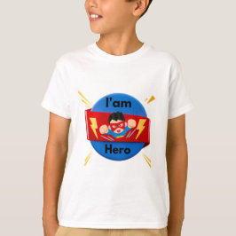 Boy hero-afbeelding t-shirt