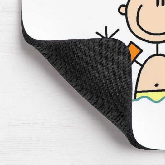 Boy I Swim Mousepad Muismat (Hoek)