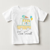 Boy Ice Cream Twee Lief 2e Verjaardagsfeestoutfit (Voorkant)