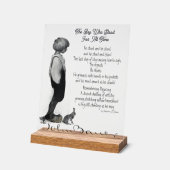 Boy John Bauer Original Poetry Acrylic Sig (Angle)