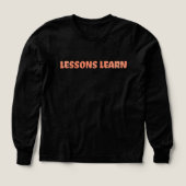 Boy/Kids Energy Flow Lessons Learn Long Sleeve (Motif recto)