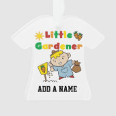 Boy Little Gardener Ornament (voorkant)