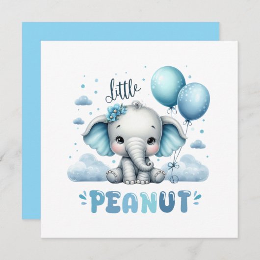 Boy Little Peanut  Kaart (Voorkant / Achterkant)