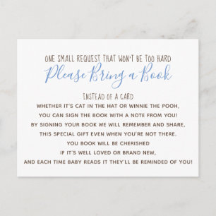 Boy Little Pumpkin Herfst Baby shower Boek Kaart