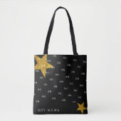 Boy Mama Fun Custom Name Canvas tas (Voorkant)
