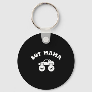 Boy Mama gedragen door Coffee Chaos en Monster Sleutelhanger