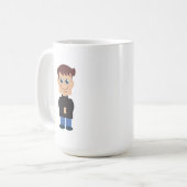 Boy Norm Chibi Koffiemok (Voorkant links)