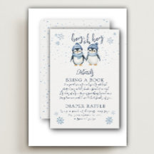 Boy Oh Boy Winter baby shower