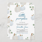 Boy Pumpkin-Baby shower Kaart (Voorkant / Achterkant)