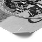 Boy Riding Tricycle Poster (Hoek)