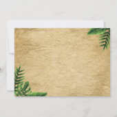 Boy Safari Dinosaur Invitation Anniversaire Avec P (Dos)