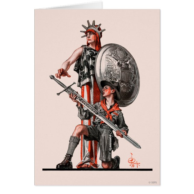 Boy Scout et Liberty (Devant)