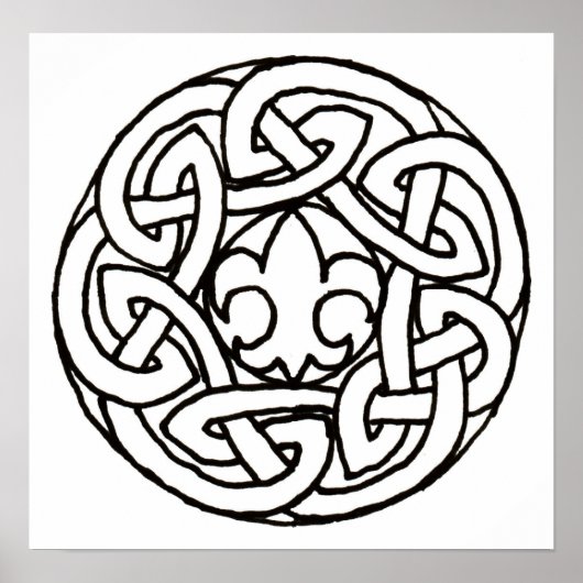 Boy Scout Knot print (Voorkant)