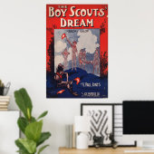 Boy Scouts Dream Poster (Thuiskantoor)
