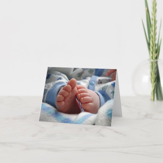 Boy Shower Kaart (Voorkant)