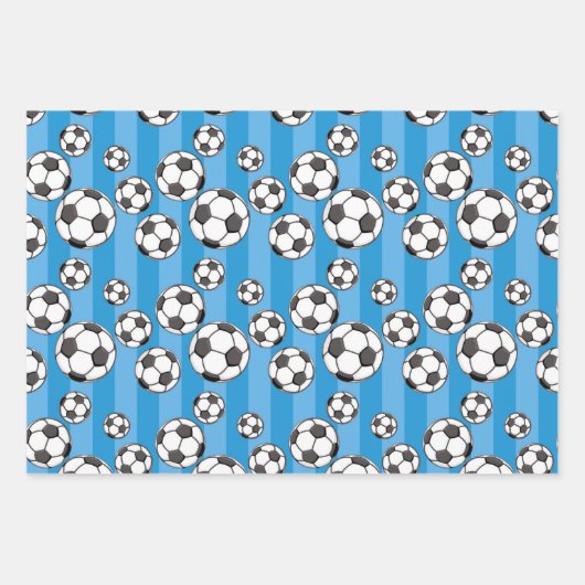 Boy Soccer Field Inpakpapier Vel (Voorkant)