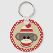 Boy Sock aap sleutelhanger (Voorkant)
