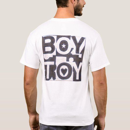 Boy Speelgoed T- Shirt (Achterkant)