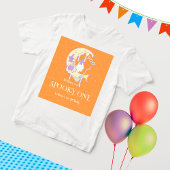 Boy Spooky One Ghost Moon Halloween 1e Verjaardag