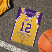 Boy Sports Invitation Anniversaire