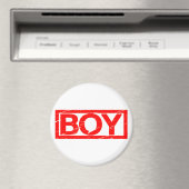 Boy Stamp Magneet (Insitu (Vaatwasser))