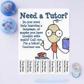 Boy Tutor Flyer (Enkel)