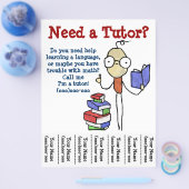 Boy Tutor Flyer-2 Flyer (Enkel)