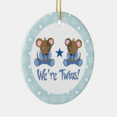 Boy Twins Baby Mice Keepomwille Ornament Gift (Rechts)
