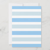 Boy Twins Teddy Bear Baby shower Invitation (Dos)