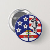 Boy van Illinois Button (Voorkant /achterkant)