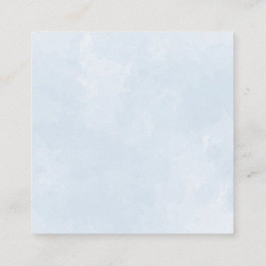 Boy Waterverf Regenboog Luier Raffle Informatiekaartje (Achterkant)