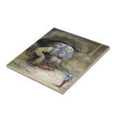 "Boy with Troll" van John Bauer Tegeltje (Zijkant)