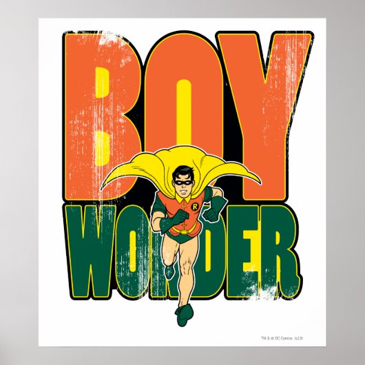 Boy Wonder Graphic Poster (Voorkant)