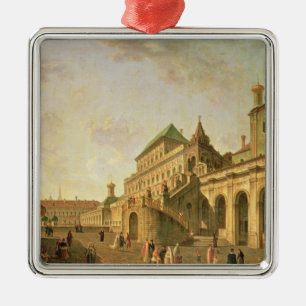Boyar's Ground in het Kremlin in Moskou, 1801 Metalen Ornament