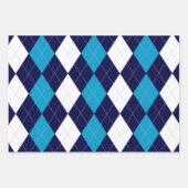 BoyBand Argyle Inpakpapier Vel (Voorkant 3)