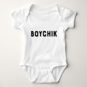 Boychik Jiddische humor Romper (Voorkant)