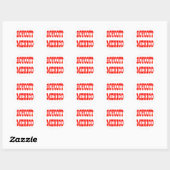 Boycot Mexico Ronde Sticker (Vel)